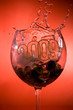 2009 in a splashing wine cup