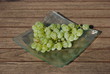assiette de raisin blanc