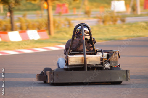 Photo: go cart von hinten go cart von hinten
