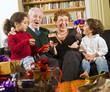 grandparents grandchildren and presents