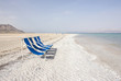 Chairs in the dead sea