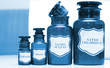 vintage chemical bottles of different sizes vintage chemical bottles of different sizes
