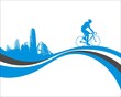 riding bicycle