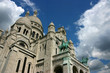 Sacred heart basilica in Montmartre, Paris