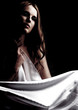 Sensual naked young blonde adult Caucasian woman