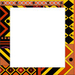 Tribal Frame - with isolated clipping area Tribal Frame - with isolated clipping area
