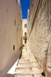A narrow passage in Ostuni, Apulia, Italy