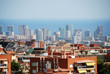 Barcelona bird's eye view