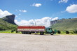Camion garé dans la montagne, Chapada Diamantina.
