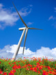 éolienne coquelicot