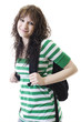 Happy Young Female Student