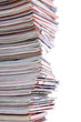 Stack of the newspapers Stack of the newspapers