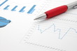 A graph which shows the economic growth A graph which shows the economic growth