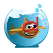 goldfish diver