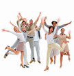 Business group-jumping with success