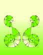 Vektor: Vector illustration with abstraction Vector illustration with abstraction