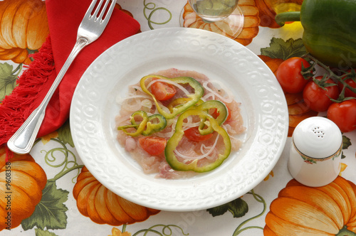 Photo: Carpaccio di pesce spada - Antipasti Emilia Romagna Carpaccio di pesce spada - Antipasti Emilia Romagna