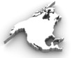 Southern America. 3d