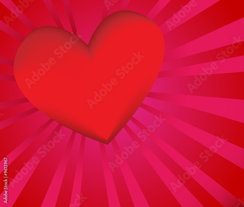 Photo: Starburst Heart Starburst Heart