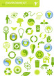 40 environmental icons and design elements