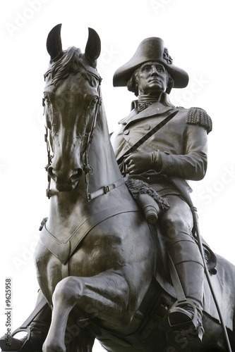 Photo: statue of George Washington at the Boston Public Garden statue of George Washington at the Boston Public Garden
