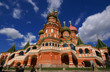 Saint Basil's Cathedral on the Red Square in Moscow Saint Basil's Cathedral on the Red Square in Moscow
