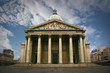 Front view of Pantheon in Paris