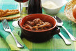 Fagiolini dell occhio con cotenne - Antipasti Lombardia Fagiolini dell occhio con cotenne - Antipasti Lombardia