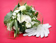 Bouquet et gants