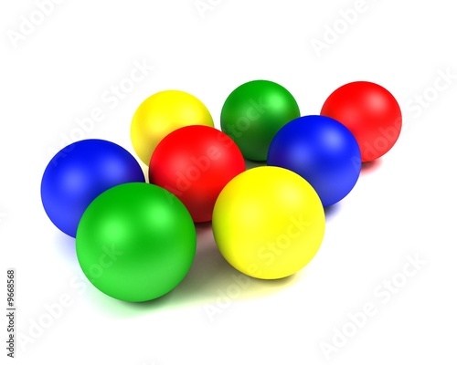 Illustration: Colour spheres Colour spheres