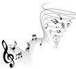 Vector: Notes in a Tornado Notes in a Tornado