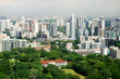 Birdseye view of residential downtown, Singapore