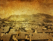 old-fashioned artistic landscape