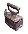 Old Iron. Isolated.