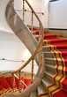 Stairwell in the Polish palace. Royal castle in Warsaw. Stairwell in the Polish palace. Royal castle in Warsaw.