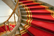 Stairwell in the Polish palace. Royal castle in Warsaw. Stairwell in the Polish palace. Royal castle in Warsaw.