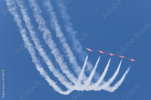 Photo: Five Red Jets Five Red Jets