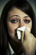 Crying girl.