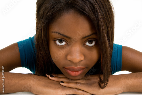 Photo: Portrait of a beautiful African American Lady Portrait of a beautiful African American Lady