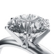 3d rendering of a diamond ring