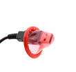 data security concept - condom over usb cable data security concept - condom over usb cable