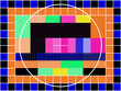 TV transmission test card