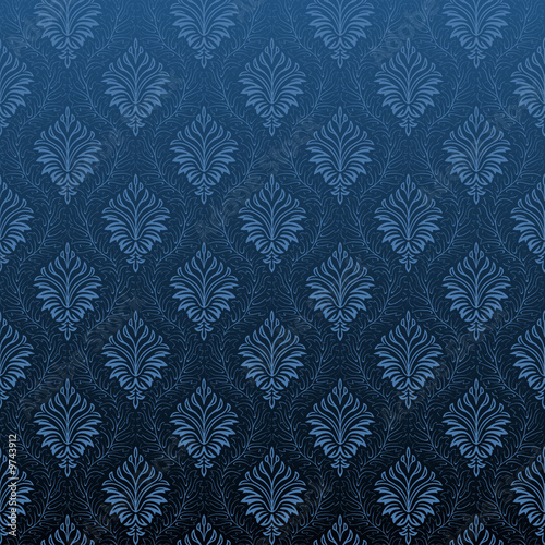 damask wallpaper. Seamless Damask wallpaper