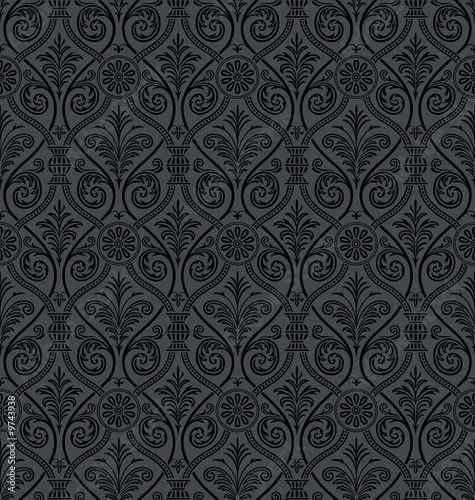 black damask wallpaper. gothic Damask Wallpaper