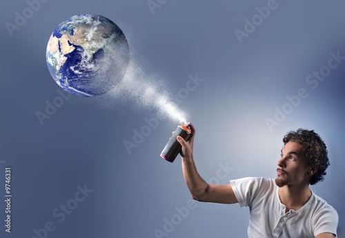 Photo: spray spray
