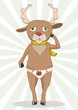 confused bashful reindeer Rudolph