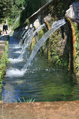 Tivoli - Villa d'Este - bocche fontane