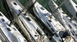 voiliers sur le port de Venise