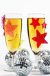 Two classes of champagne for New Year or other event