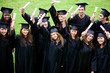 group graduation of students looking very happy